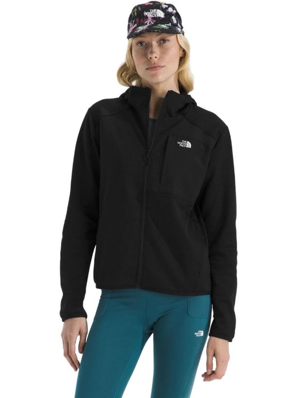 Lightweight Women's Full Zip Fleece Hoodie | Performance Hooded Top with Pockets
